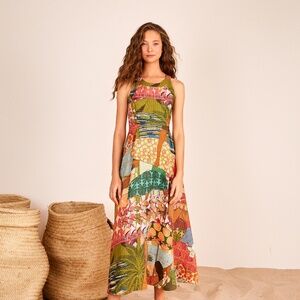 FarmRio BEACH DESIRE MAXI DRESS